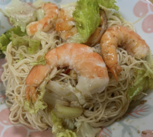 スパイシーなエスニック素麺